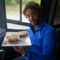 JK of Jamiroquai in one of our coaches